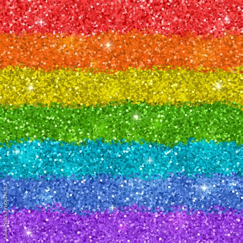 Rainbow Glitter Texture