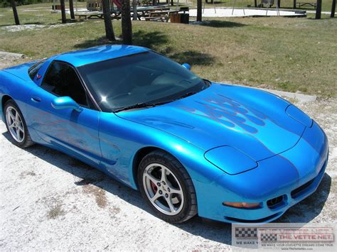 2000 Corvette Coupe Nassau Blue Metallic