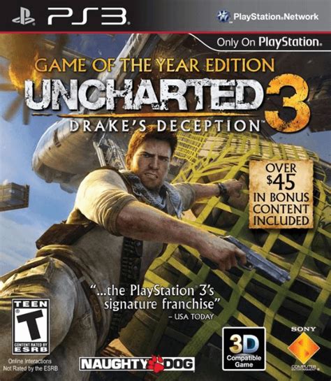 Buy Uncharted 3 Drakes Deception For Ps3 Retroplace