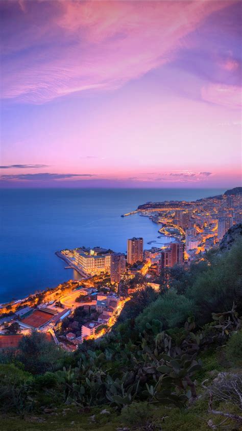 Monaco Winter Sunset Cityscape 4k 8k Wallpapers Hd Wallpapers Id 30315