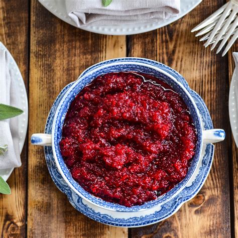 I usually add more cranberries to match up better with the apples & generally use whatever juice i have open in the fridge. Cranberry Walnut Relish Recipe - pampam-life