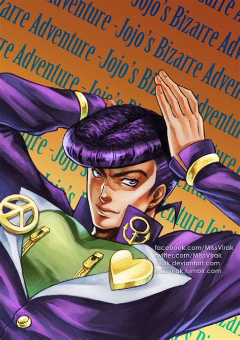 Josuke Higashikata Jojo Bizzare Adventure Jojo Bizarre Jojos