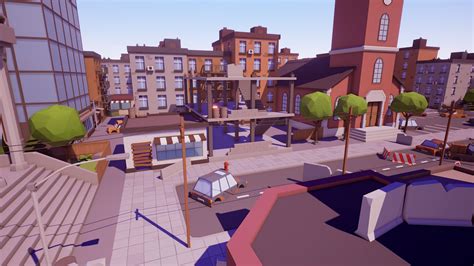 Low Poly Fps Map Vol1 In Environments Ue Marketplace