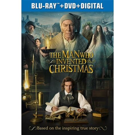 The Man Who Invented Christmas Blu Ray Dvd