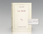 La Nuit Elie Wiesel First Edition Signed