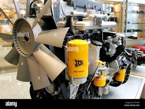 A Diesel Engine Produced By The Jcb Engineering Company Based In