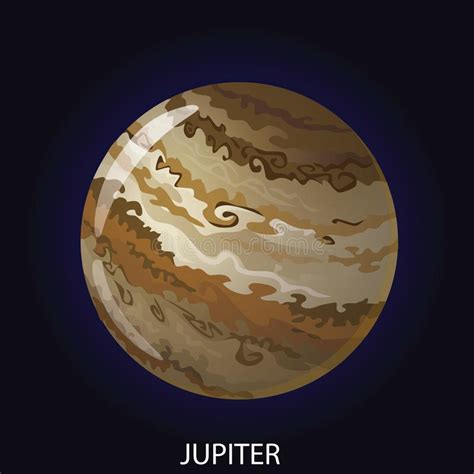 Desenho Do Planeta Jupiter
