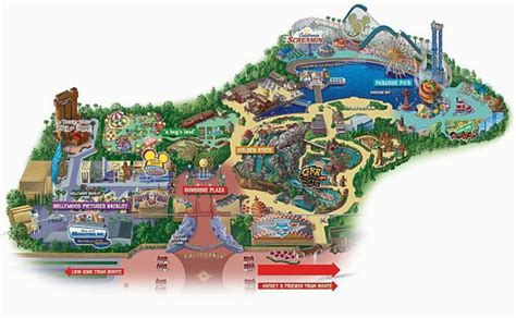 Map Of Theme Parks In California Maps Of Disneyland Resort In Anaheim