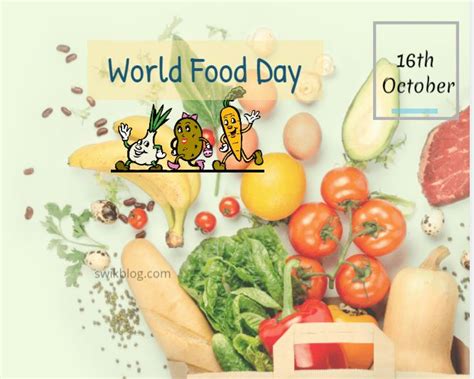 World Food Day 16th October 2023 Theme Greenish Health