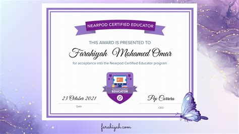 Cara Dapatkan Sijil Nearpod Certified Educator