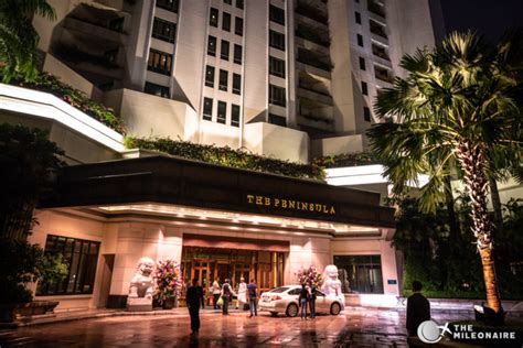 Peninsula Hotel Bangkok Review And Room Tour The Mileonaire