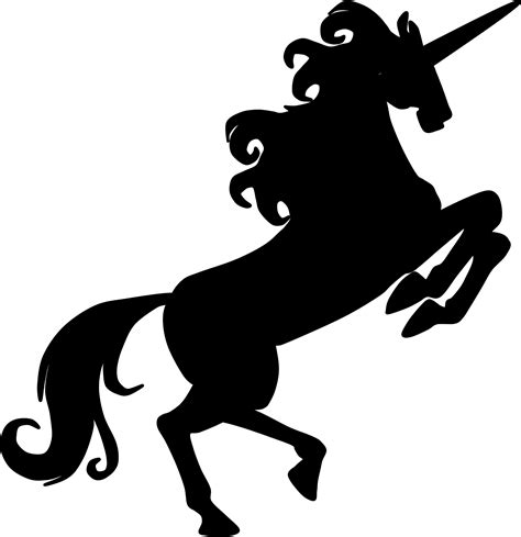Unicorn Silhouette Png Free Logo Image