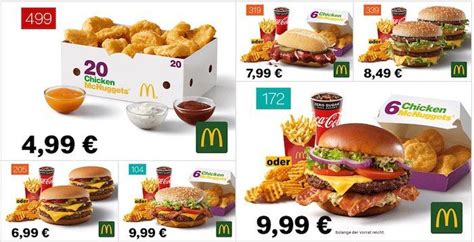 Deutschlandweit gültige mcdonalds coupons (pdf). Letzte Chance: McDonalds Gutscheine vom 8. Juni bis zum 19 ...