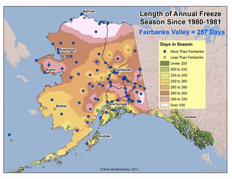 Deep Cold Alaska Weather And Climate Season Of Freezing Temperatures