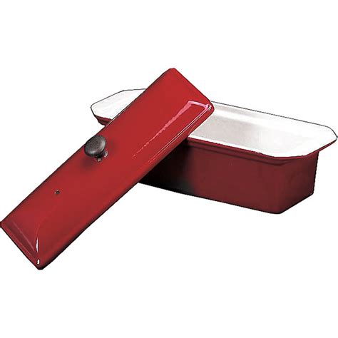 Where would you get all this kind of information? Chasseur Red, Cast Iron Pate Rectangular Terrine Mold, 1.5 ...