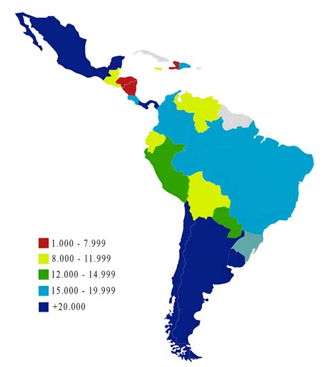 An In Depth Map Guide Of South America