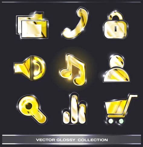 Website Buttons Icons Collection Stock Vector Image By ©irstone 37146121