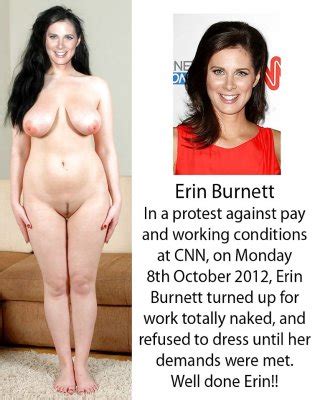 Erin Burnett Cnn Bimbo Showing Off Her Tits Ass Fakes Porn