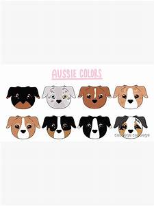 Quot Aussie Color Chart Quot Poster For Sale By Cabbagedemon Redbubble
