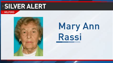 silver alert issued for 88 year old milford woman