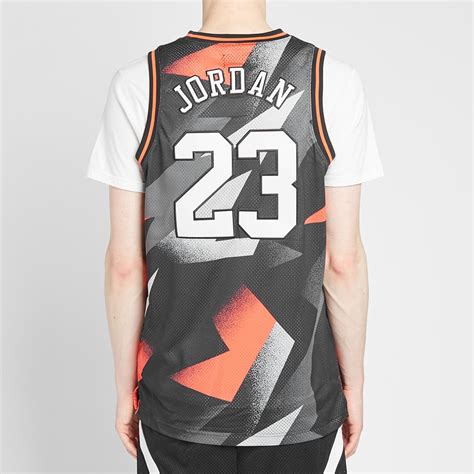 Men's jordan brand psg 4th jersey. Air Jordan x PSG Mesh Jersey Black & Infrared | END.