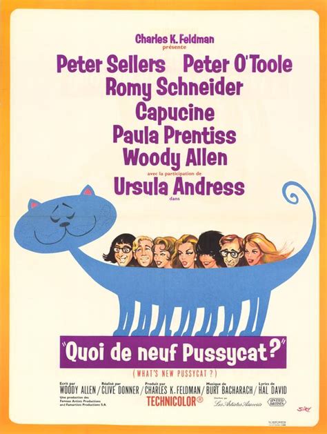 Whats New Pussycat Movie Poster 1965 1020294616 The Woody Allen Pages