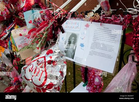 General view of tributes outside the New Hope Baptist Church ahead of