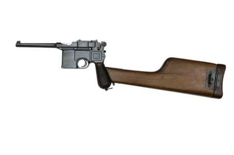 A Rare Mauser C96 With John Rigby Engraved Barrel