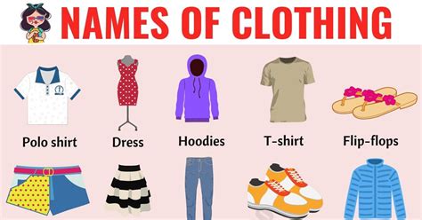 Types And Names Of Clothes Best Clothes Brand