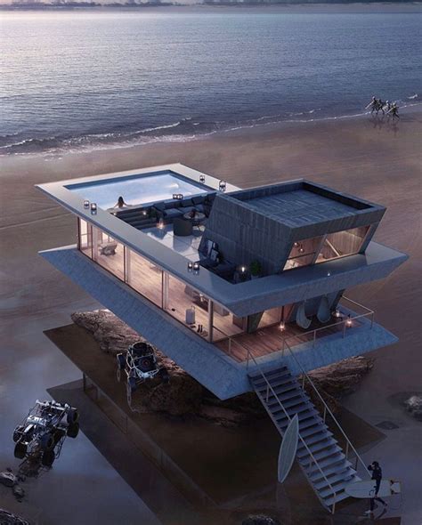 ‘the Beach House Concept Design By Ateliermonolit Bookofcabins
