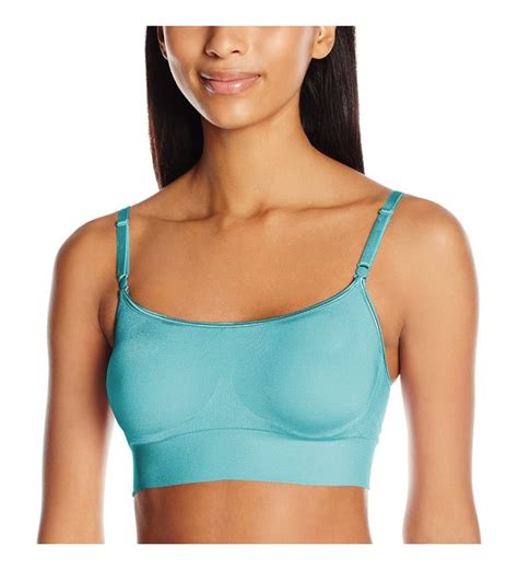 Warner S Women S Easy Does It No Dig Wire Free Bra Blue Radiance Ct Ydx E
