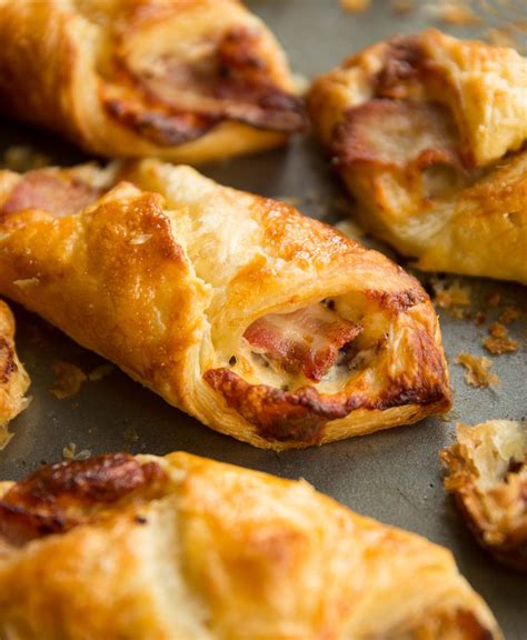 Cheese And Bacon Turnovers Artofit