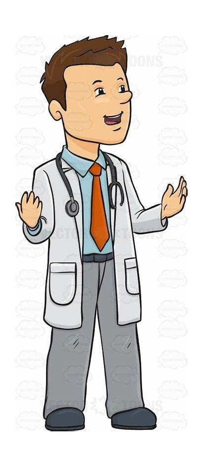 Doctor Happy Clipart Male Doctors Cartoon Face