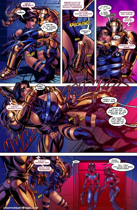 Post Creativore Marvel Psylocke X Men Comic