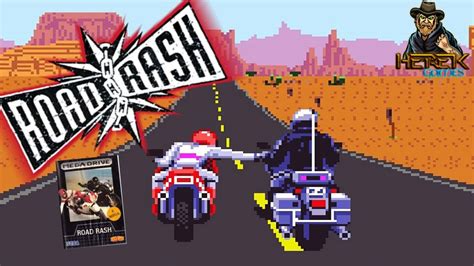 Road Rash Mega Drive 1991 Youtube