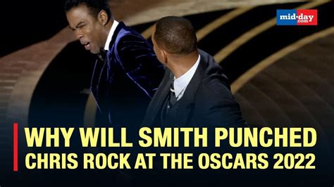 Will Smith Punches Chris Rock Over A Joke About Wife Jada Pinkett At