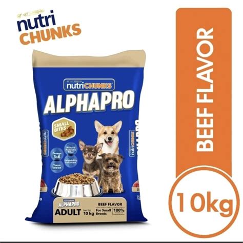 Nutri Chunks Alpha Pro Adult 10kg Shopee Philippines