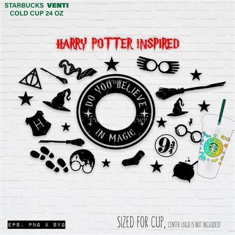 1794 Harry Potter Cup Wrap Svg SVG PNG EPS DXF File - Best Free SVG