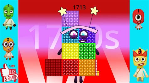 Numberblocks Numberblock The Rest Of 1700s 1720s Short Short 2021