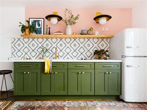 7 Kitchens That Prove Pink And Green Is A Dream Colour Scheme