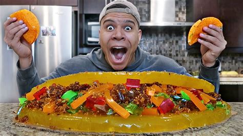 Find it @big wig tacos: DIY GIANT GUMMY TACO BELL! (100+ LBS) - YouTube