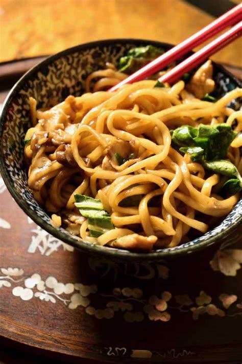 (cook noodles by the packet instructions. Shanghai Fried Noodles - Traditional Chinese Recipe | 196 ...