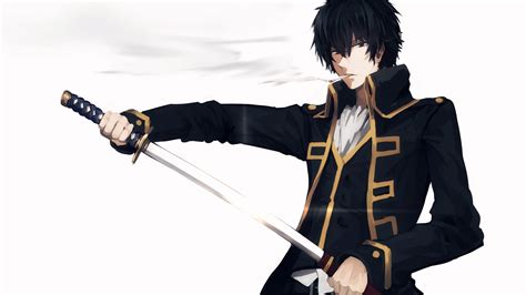 Cool Anime Boy With Sword