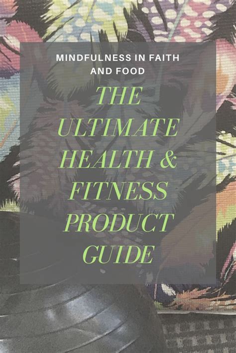 The Ultimate Health and Fitness Products Guide | Health ...
