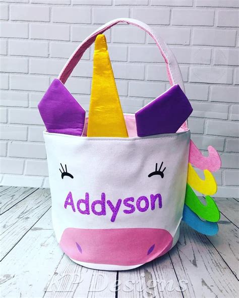 Personalized Unicorn Easter Basket Where Can You Buy Unicorn Easter