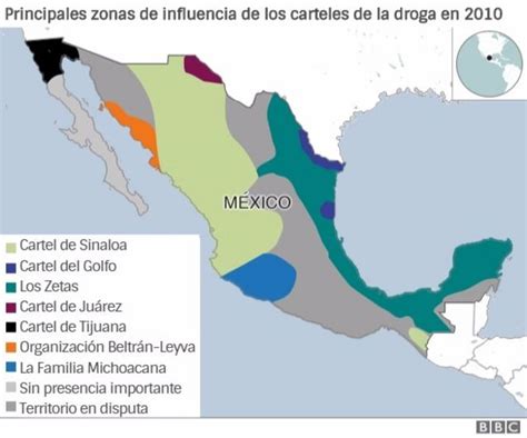 Los Mapas Que Muestran Los Radicales Cambios De Influencia Territorial De Los Carteles Del