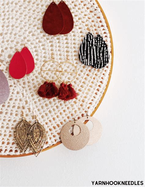 The Perfect Boho Diy Earring Holder You Can Make Yourself A Kid