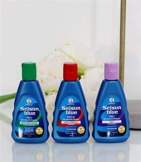 The Difference Between The Three Selsun Blue Anti Dandruff Shampoos