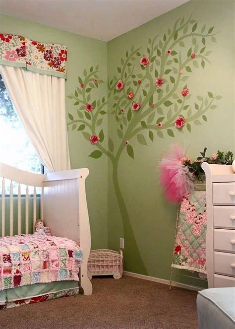 Pin By Brandy Smith On Babys Room Ideas Baby Girl Room Green Baby