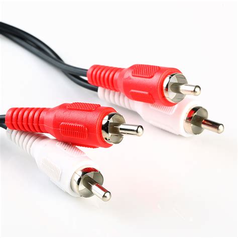 25ft Rca Audio Cable 2 Rca Male To 2 Rca Male Mm Stereo Audio Patch